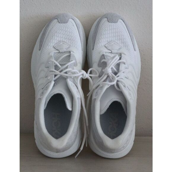 Hoka One One F27224D Men 11.5 Women 12.5 White Nimbus Cloud Clifton LS Shoe - Picture 10 of 10